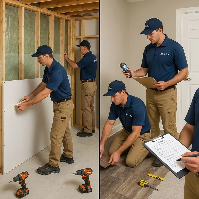 Repairs and Reconstruction process in Ruckersville, VA