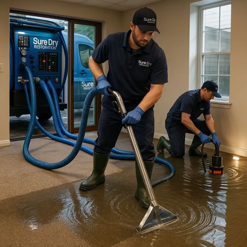 Water Extraction and Removal process in Ruckersville, VA